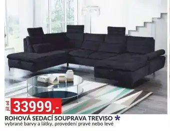 Baumax ROHOVÁ SEDACÍ SOUPRAVA TREVISO nabídka
