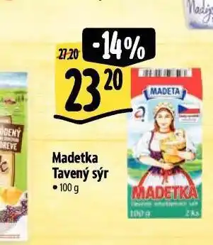 Albert Madetka tavený sýr nabídka