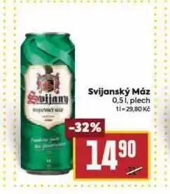 Billa Pivo svijanský máz nabídka