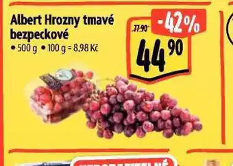 Albert Hrozny tmavé bezpeckové nabídka
