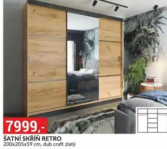 Baumax ŠATNÍ SKŘÍŇ RETRO nabídka