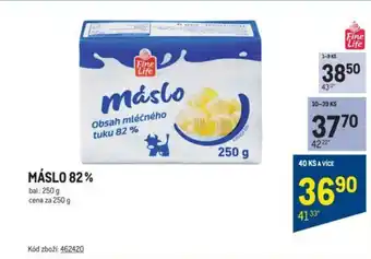 Makro MÁSLO 82% nabídka