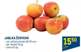 Makro JABLKA ČERVENÁ nabídka