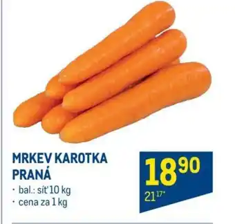 Makro MRKEV KAROTKA PRANÁ nabídka