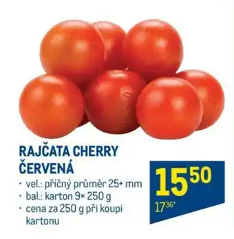 Makro RAJČATA CHERRY ČERVENÁ nabídka