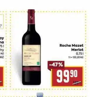 Billa Roche mazet merlot nabídka