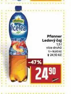 Billa Pfanner ledový čaj nabídka