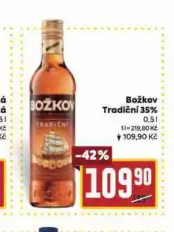 Billa Božkov tradiční nabídka
