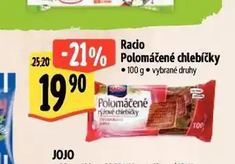 Albert Racio polomáčené chlebíčky nabídka