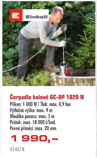 Uni Hobby Čerpadlo kalové GC-DP 1020 N nabídka