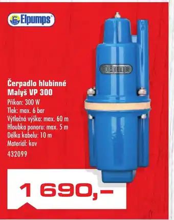 Uni Hobby Čerpadlo hlubinné Malyš VP 300 nabídka