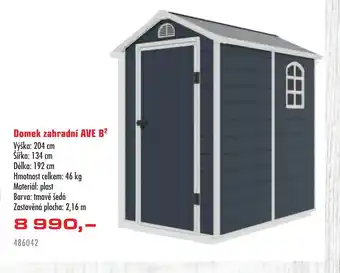 Domek zahradní AVE B²
