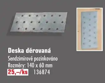 Uni Hobby Deska děrovaná nabídka