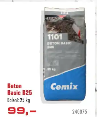 Uni Hobby Beton Basic B25 nabídka