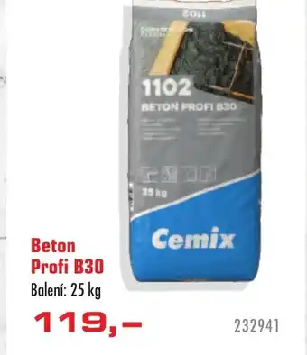 Uni Hobby Beton Profi B30 nabídka