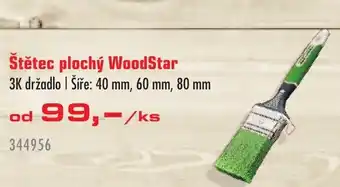 Uni Hobby Štětec plochý WoodStar nabídka