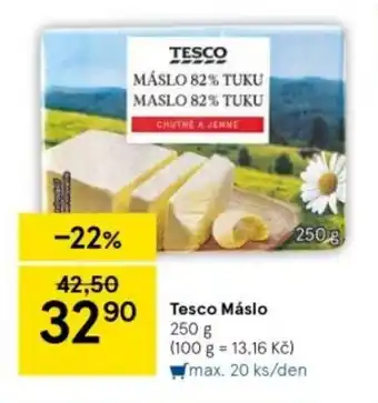 Tesco Tesco Máslo nabídka