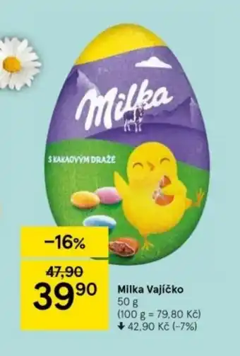 Tesco Milka Vajíčko nabídka