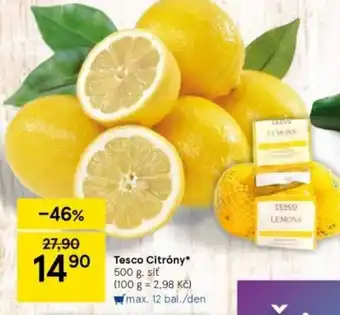 Tesco Tesco Citróny nabídka