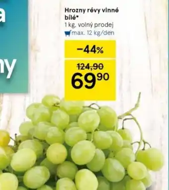 Tesco Hrozny révy vinné bílé nabídka