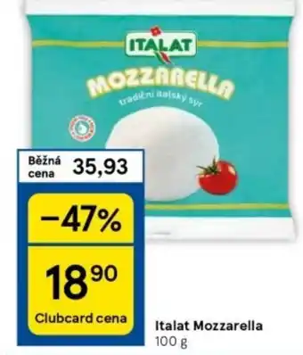 Tesco Italat Mozzarella nabídka