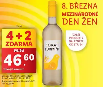 Lidl Tokaji Furmint nabídka