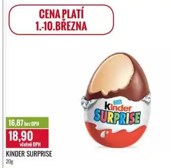 Ratio KINDER SURPRISE nabídka