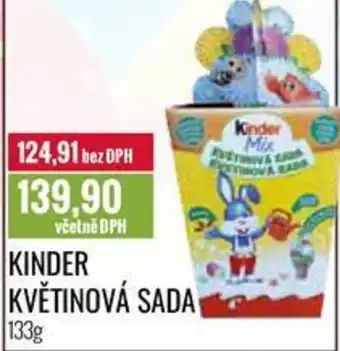 Ratio KINDER KVĚTINOVÁ SADA 133g nabídka
