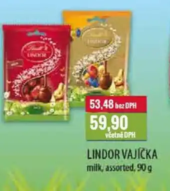 Ratio LINDOR VAJÍČKA nabídka