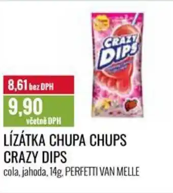 Ratio LÍZÁTKA CHUPA CHUPS CRAZY DIPS nabídka