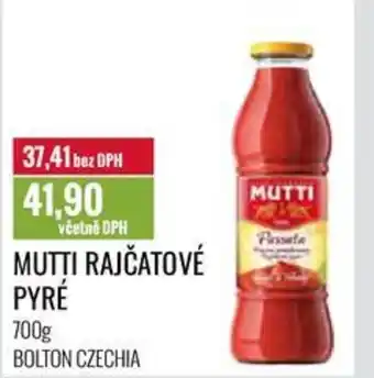 Ratio MUTTI RAJČATOVÉ PYRÉ nabídka