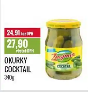 Ratio OKURKY COCKTAIL nabídka
