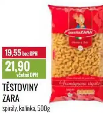 Ratio TĚSTOVINY ZARA nabídka