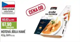 Ratio HOTOVÁ JÍDLA HAMÉ nabídka