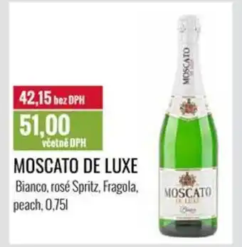 Ratio MOSCATO DE LUXE 0.75L nabídka