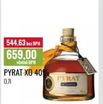 Ratio PYRAT XO 40% 0.7L nabídka