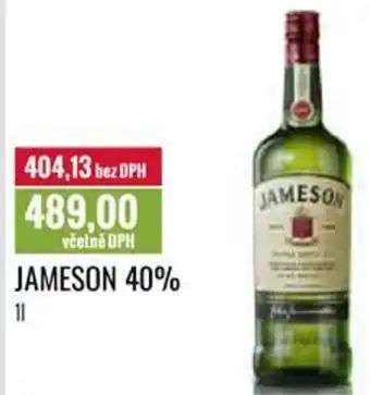 Ratio JAMESON 40% 1L nabídka