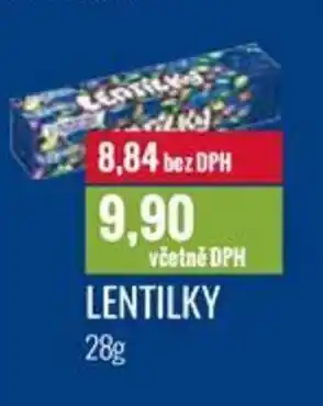 Ratio LENTILKY 28g nabídka