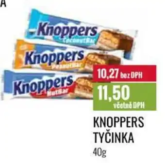 Ratio KNOPPERS TYČINKA 40g nabídka