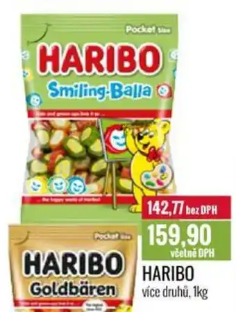 Ratio HARIBO nabídka