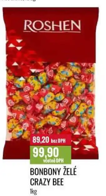 Ratio BONBONY ŽELÉ CRAZY BEE nabídka