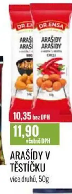 Ratio ARAŠÍDY V TĚSTÍČKU nabídka