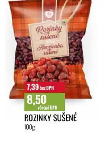 Ratio ROZINKY SUŠENÉ nabídka