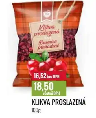 Ratio KLIKVA PROSLAZENÁ nabídka