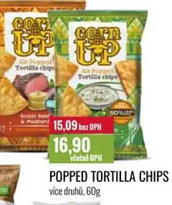 Ratio POPPED TORTILLA CHIPS nabídka