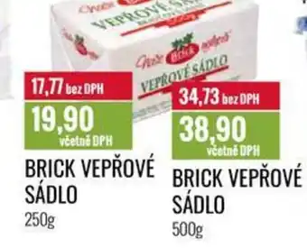 BRICK VEPŘOVÉ SÁDLO