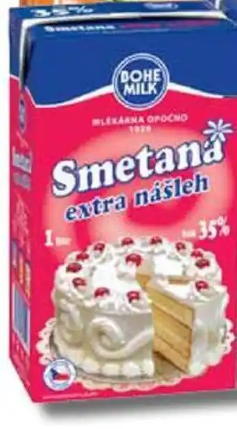 Ratio SMETANA EXTRA NÁŠLEH 35% 1L nabídka