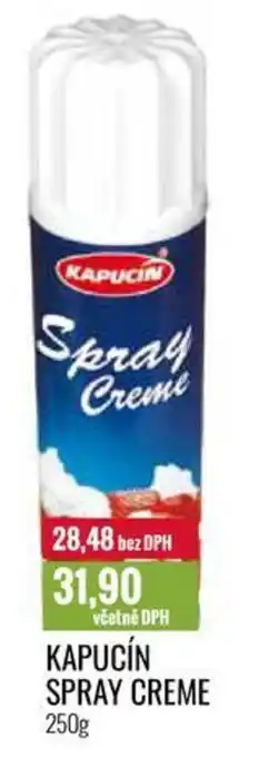 Ratio KAPUCÍN SPRAY CREME nabídka