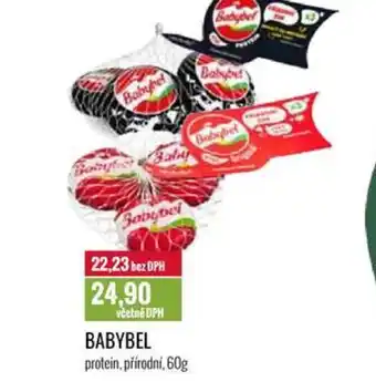 Ratio BABYBEL protein, přírodní nabídka