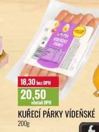 Ratio KUŘECÍ PÁRKY VÍDEŇSKÉ nabídka